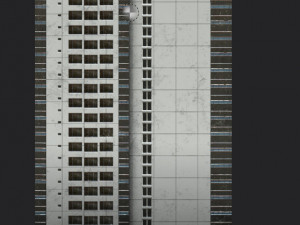 blu building Modèle 3D