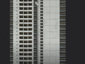 blu building 3D Model