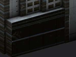 blu building Modèle 3D
