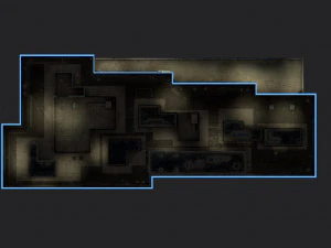 blu building 3D Model