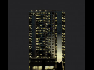 blu building Modèle 3D