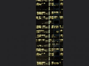 blu building 3D Model
