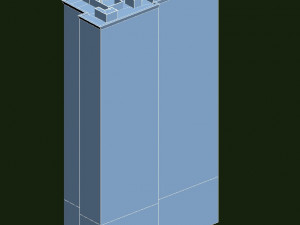 blu building Modèle 3D