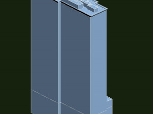 blu building Modèle 3D