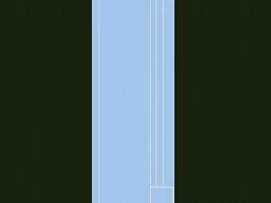 blu building 3D Model