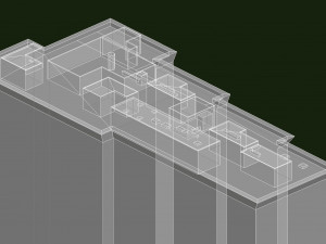 blu building Modèle 3D