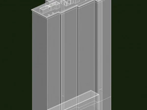 blu building 3D Model