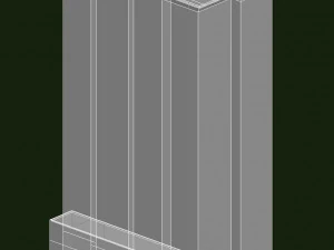 blu building 3D Model