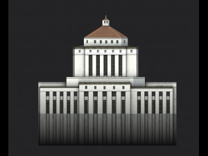 alameda county courthouse Modelo 3D