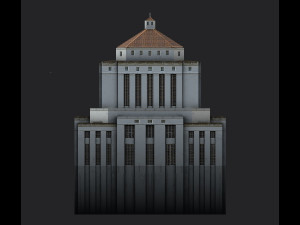 alameda county courthouse Modelo 3D