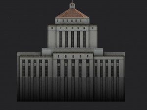 alameda county courthouse Modelo 3D