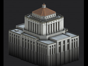 alameda county courthouse Modelo 3D