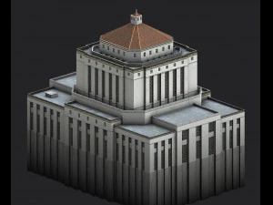 alameda county courthouse 3D Model