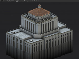 alameda county courthouse Modelo 3D