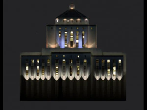 alameda county courthouse 3D Model