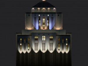 alameda county courthouse Modelo 3D