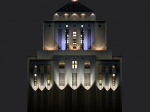 alameda county courthouse 3D Model