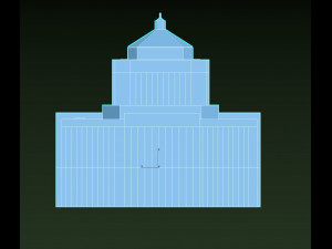 alameda county courthouse Modelo 3D