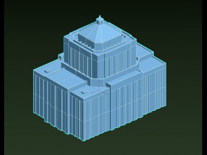 alameda county courthouse Modelo 3D