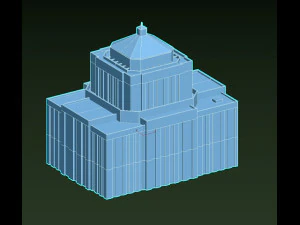 alameda county courthouse 3D Model
