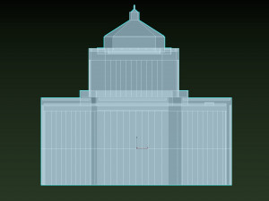 alameda county courthouse Modelo 3D