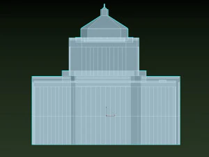 alameda county courthouse 3D Model