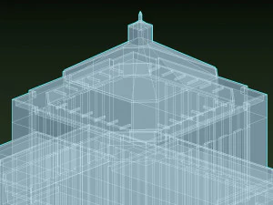 alameda county courthouse 3D Model
