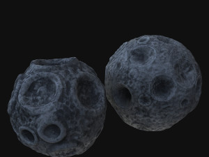 asteroid 3D-Modell
