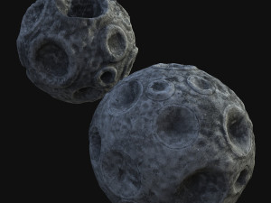 asteroid 3D-Modell