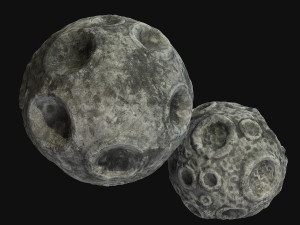 asteroid 3D-Modell