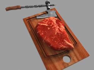 meat Model 3D