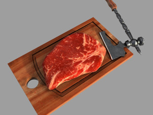 meat Model 3D