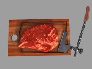 meat Model 3D