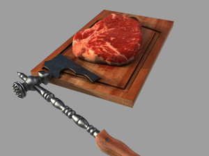 meat Model 3D