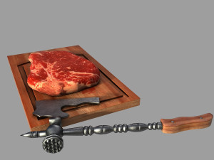 meat Model 3D