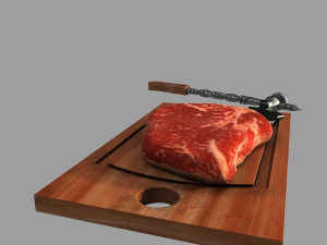 meat Model 3D