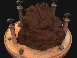 cave entrance 3D Model