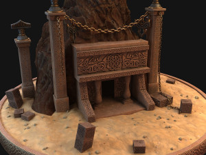 cave entrance 3D 모델