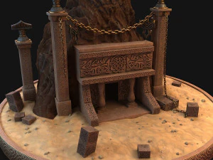 cave entrance 3D Model
