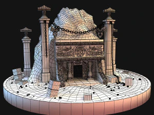 cave entrance 3D Model