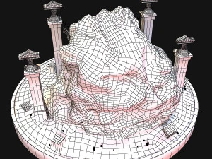 cave entrance 3D Model
