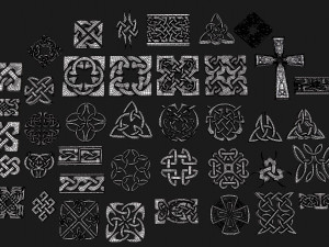 celtic ornament full 3D-Modell