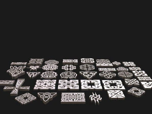celtic ornament full 3D Model