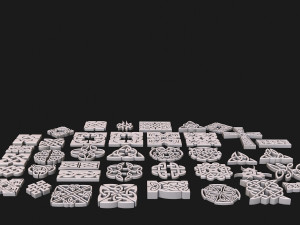 celtic ornament full 3D-Modell