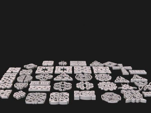 celtic ornament full 3D Model