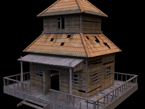 old house 3D Model
