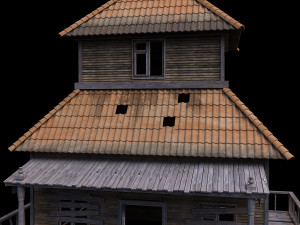 old house Model 3D