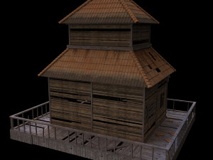 old house Model 3D