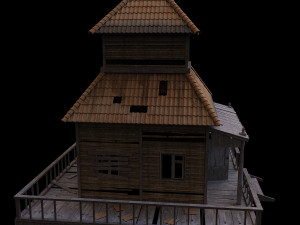 old house Model 3D