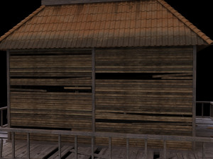 old house Model 3D
